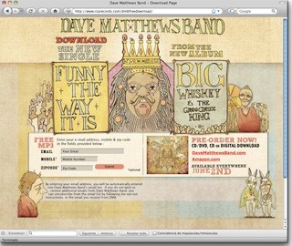 Descarga gratis el nuevo single de Dave Matthews Band Descarga gratis el nuevo single de Dave Matthews Band