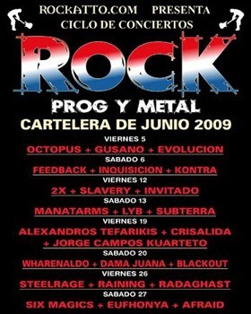 Ciclo Rock Prog y Metal