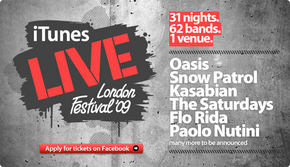 iTunes Live festival 2009 iTunes Live festival 2009