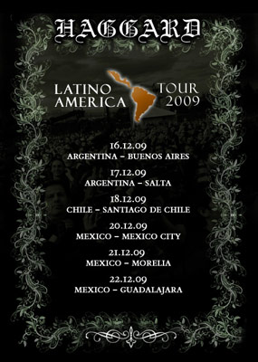 Haggard Latinoamérica Tour