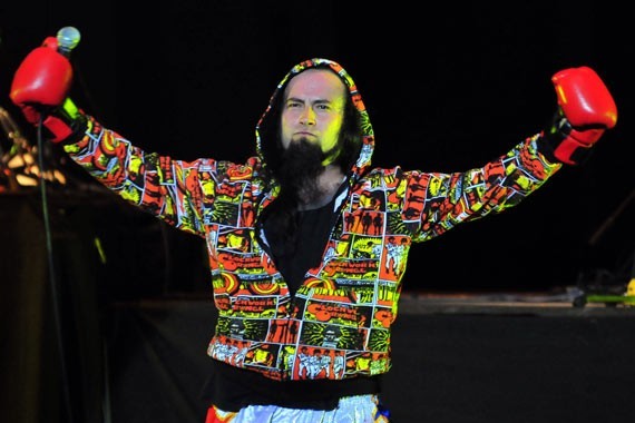 Chancho en Piedra presentó su "Combo Show"