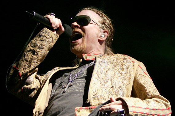 Axl Rose en vivo