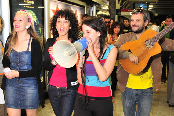 Artistas anunciaron en el Metro la celebración del Día de la Música