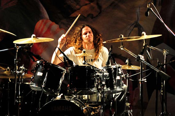 Kurt Heyer, batería de Silencio | Foto: Javier Valenzuela Kurt Heyer, batería de Silencio | Foto: Javier Valenzuela