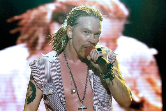 Axl Rose en vivo