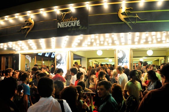 Inauguración del In-Edit en el Teatro Nescafé de las Artes Inauguración del In-Edit en el Teatro Nescafé de las Artes