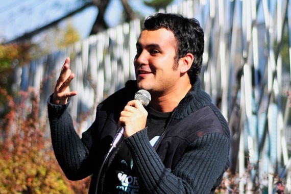 Oscar Hauyon, integrante de Polter