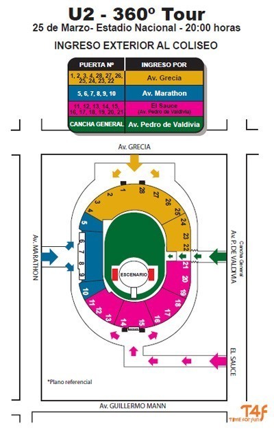 U2 360tour Chile 2011