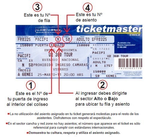 U2 360tour Chile 2011