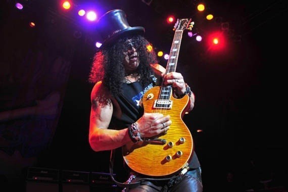 Slash durante su presentación en Chile - Fotógrafo: Javier Valenzuela