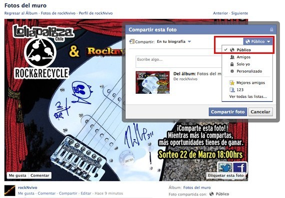 Compartir en Facebook - PÚBLICO
