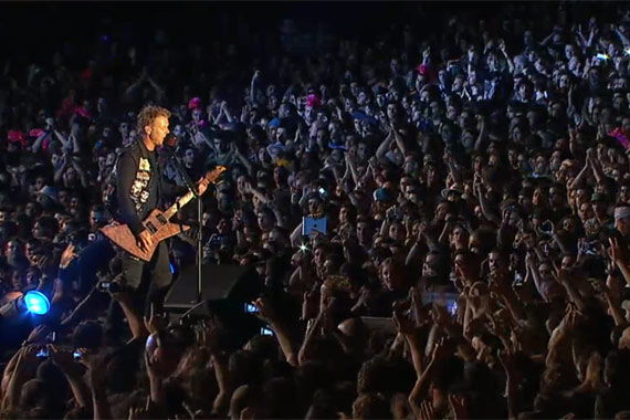Metallica en Rock in Rio Lisboa 2012
