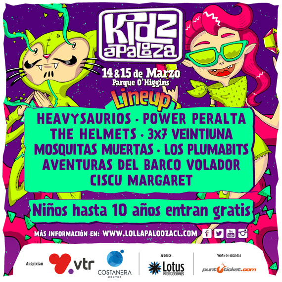 Kidzapalooza - Chile - 2015